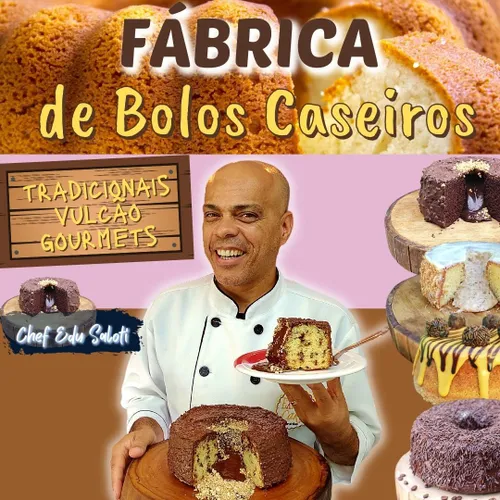 Curso Fábrica de Bolos Caseiros 2.0 - Vivendo de Doce